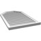 Ekena Millwork Octagonal Top Surface Mount PVC Gable Vent w/ 2"W x 2"P Brickmould Sill Frame, 26"W x 42"H GVPOT26X4203SF - alternate 4